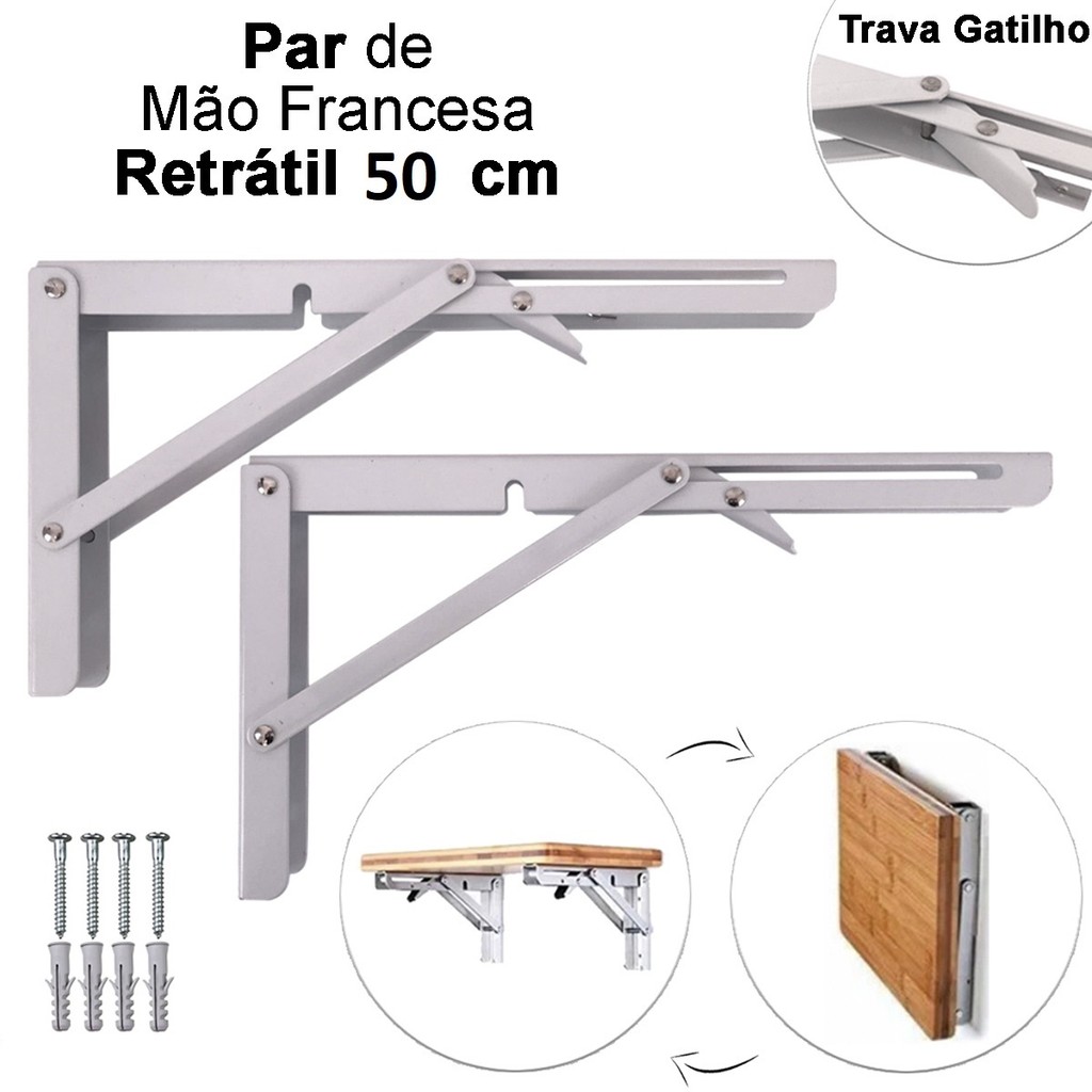 Mão Francesa 50cm: Onde Comprar | BuscaProdutos