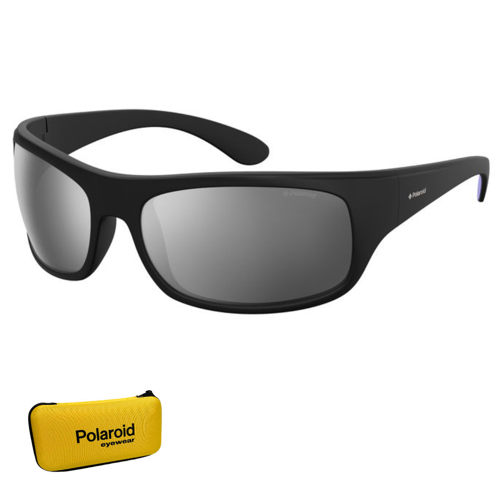 Óculos de Sol Polaroid Unissex Preto Espelhado 7886 003 66EX S