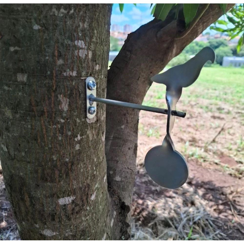 Alvo Giratório de Aço Modelo Passaro - Para Tiro Esportivo em Oferta na Shopee