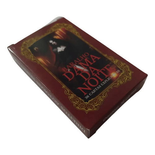 BARALHO DAMA DA NOITE POMBA GIRA 36 Cartas Autoexplicativa