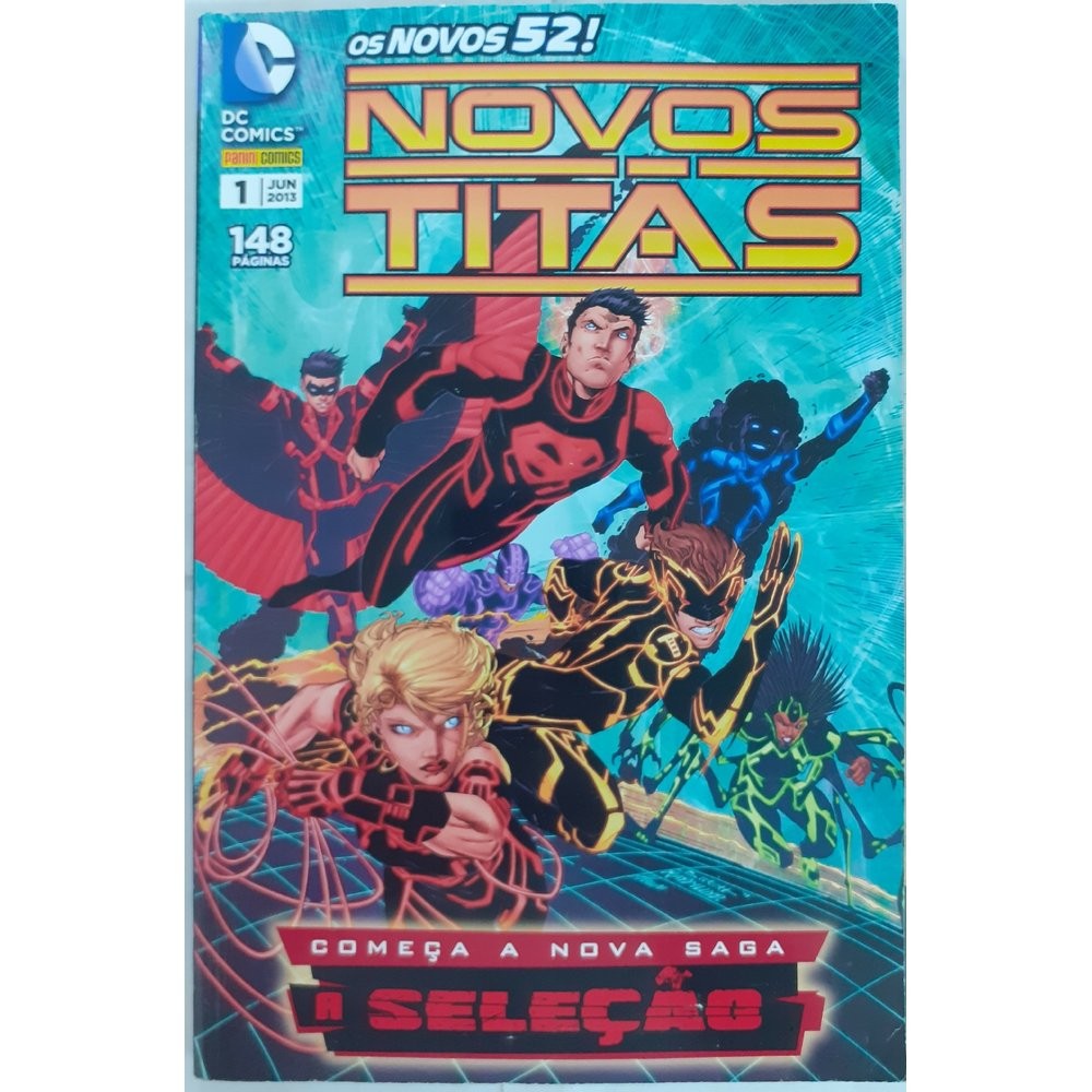 Novos Titãs: Começa a Nova Saga a Seleção - Vol.01 (Os novo 52!) - USADO