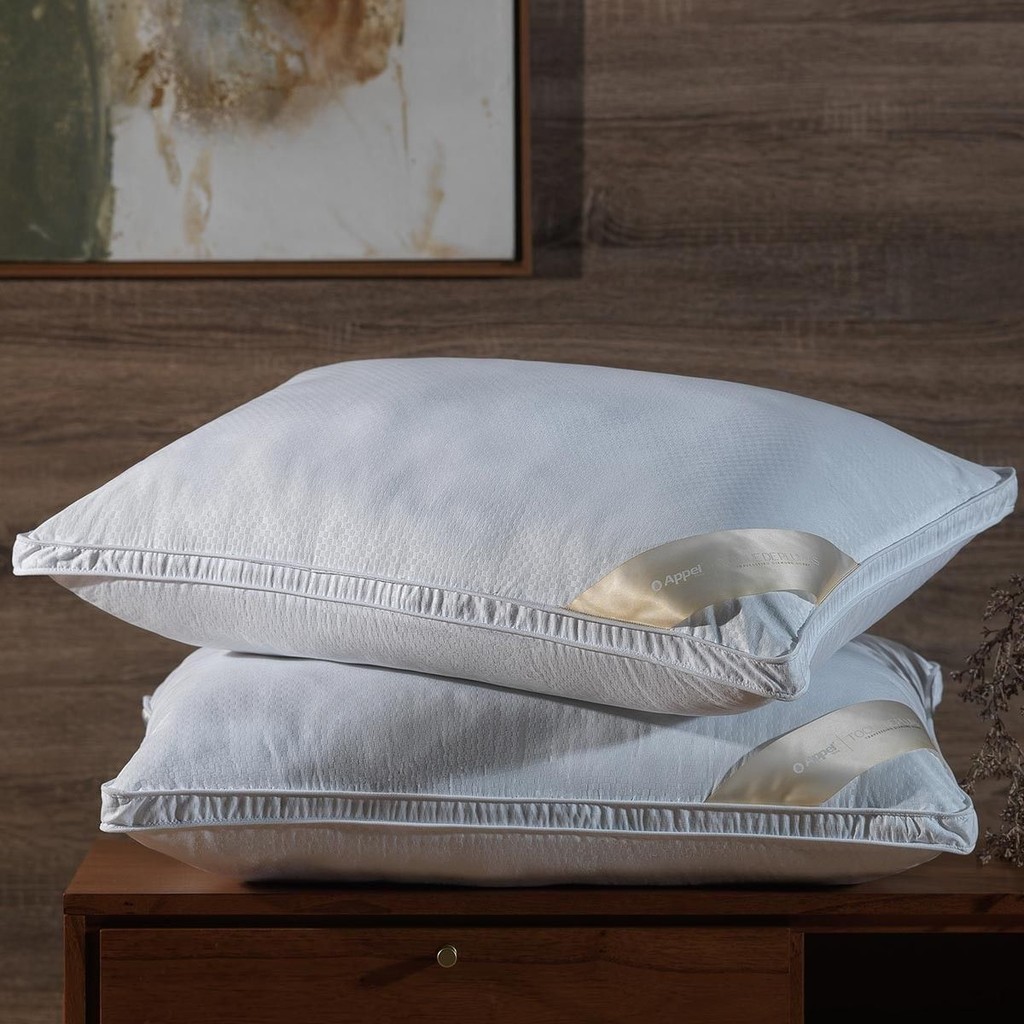 Travesseiro Appel Home Diamond 3D | Qualidade de Hotel no seu Quarto | Super Macio 50x70 Descanso Luxo | OFERTA