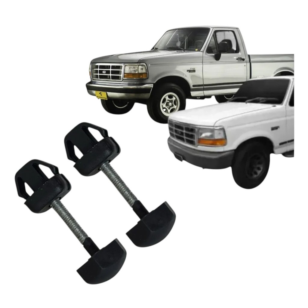 Batente Do Capuz Ford F1000/ F4000 - 1996/1998 - Par 2 Peças F4TZ16758AA