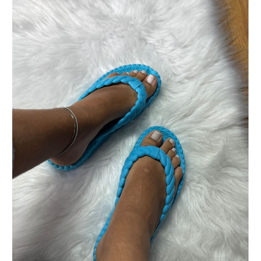 Chinelo Nuvem 3, Chinelo Brisa, Macio, Confortável, Nuvem Ortopédico Flip flop Plataforma 3 tiras