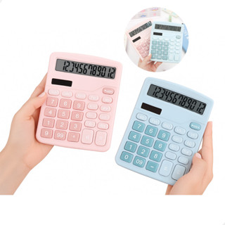 Calculadora Grande Classica De Mesa Solar Ou Pilha Escolar Escritório Financeiro Display Bonito em Oferta na Shopee