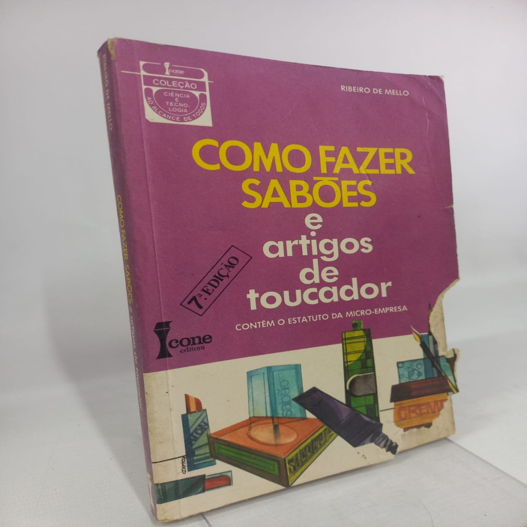 Como Fazer Sabões e artigos de toucador autor Ribeiro de Mello