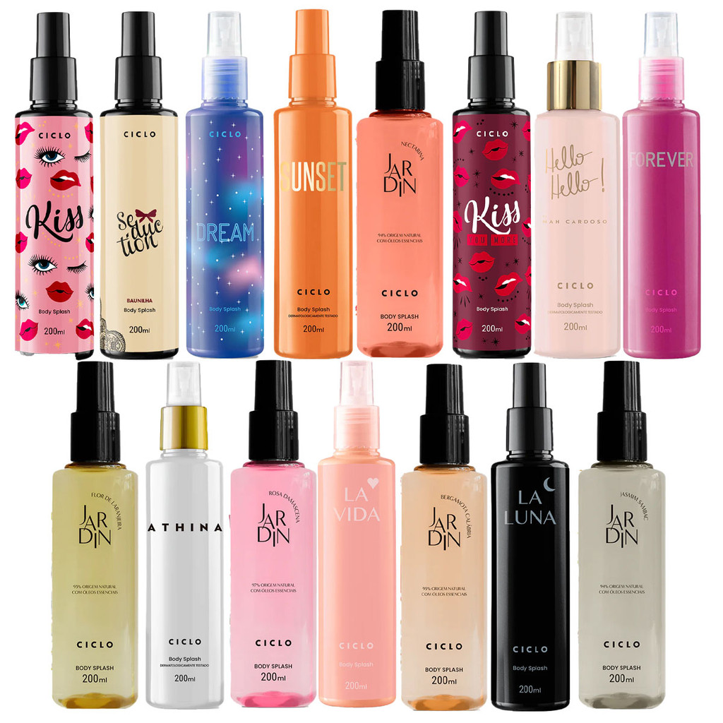 Body Splash Ciclo 200ml em Oferta na Shopee