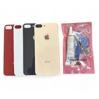Tampa Vidro Traseira Para iPhone 8PLUS COM  FURO MAIOR + Kit Chaves COLA 15 ML em Oferta na Shopee