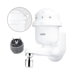 Torneira Elétrica de Parede Bica Reta 3 Temperaturas 127V/220V Branca Fame
