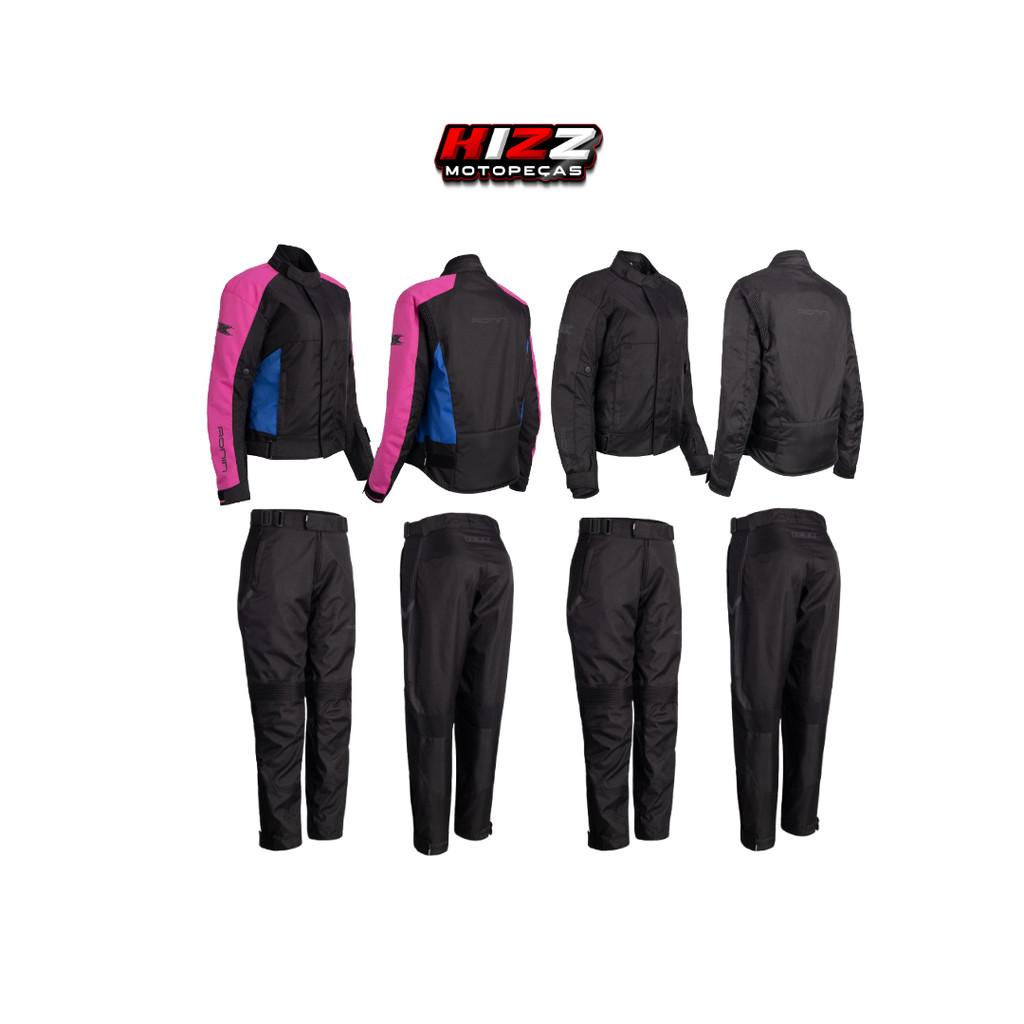 Texx Ronin V2 Lady Kit Jaqueta+Calça Feminina Motociclista em Oferta na Shopee
