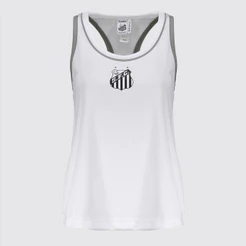 Regata Santos Batimento Feminina Branca