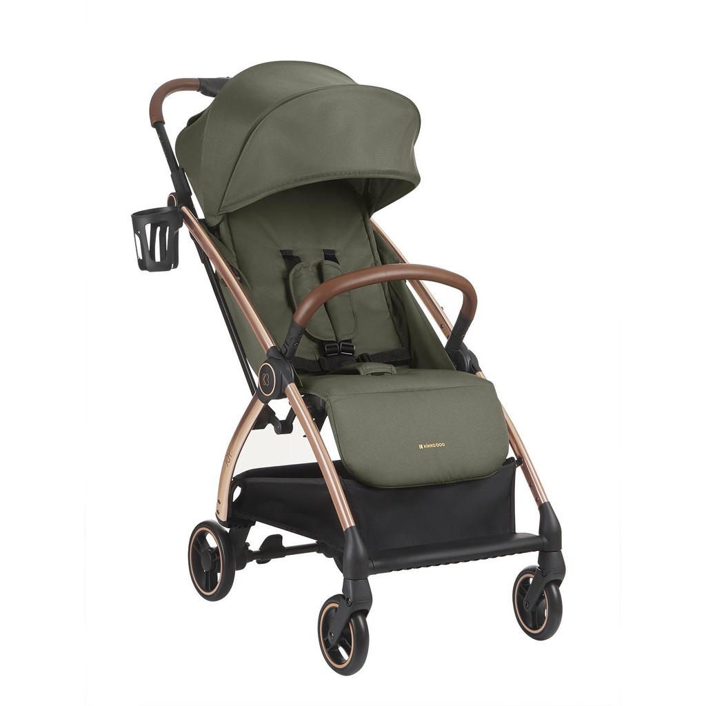 Carrinho de Bebe Passeio Portátil Joy Verde Kikkaboo em Oferta na Shopee