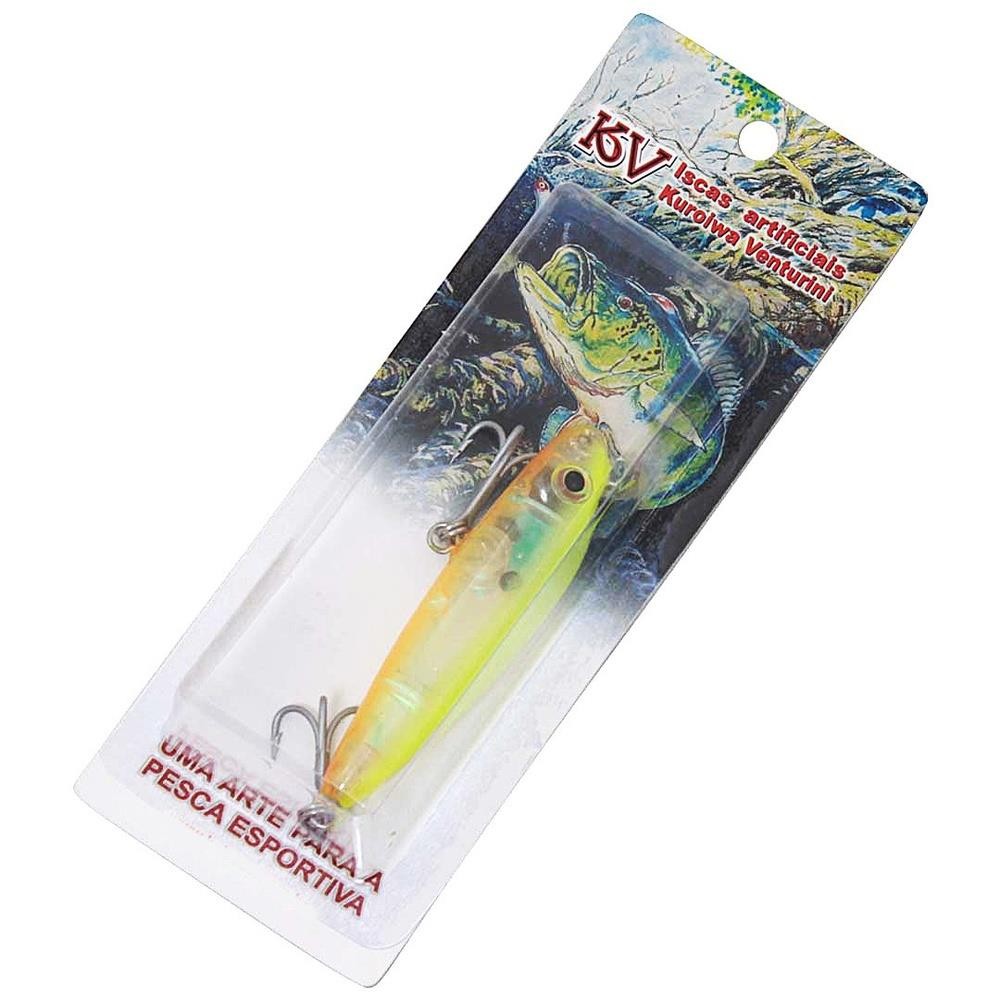 Isca Artificial De Pesca Twitch Bait KV Canivetinho 6,5cm 6gr Cor 08 – Sinking Errática