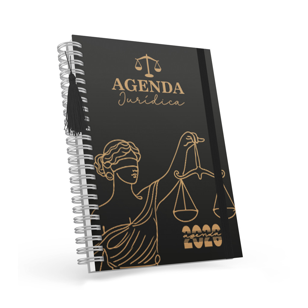 Agenda Jurídica 2026 Masculina/Feminina Advogados 1 dia por pagina Dr 09