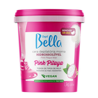 Cera Depilação Hidrossolúvel Pitaya Vegano Depil Bella 1,3kg em Oferta na Shopee
