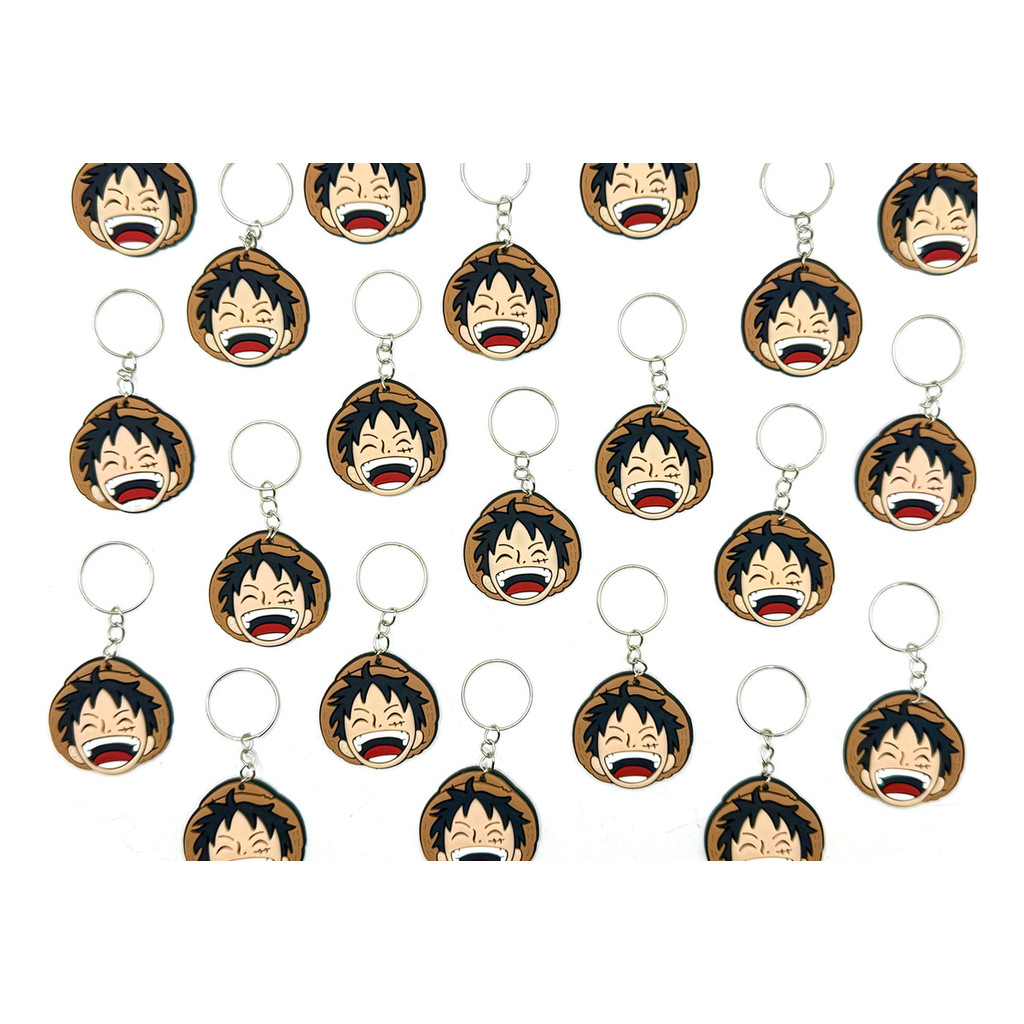 Chaveiro Luffy One Piece 10un Lembrancinha Tema Festa
