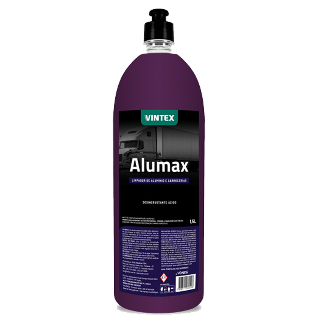 Alumax - Limpador de Alumínio e Carrocerias - Vintex (1,5 L) Diluição 1:10 em Oferta na Shopee