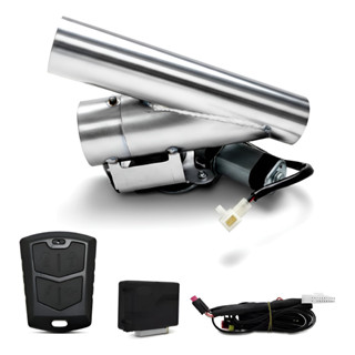Difusor Escapamento Universal Aço Inox Acionamento Controle em Oferta na Shopee