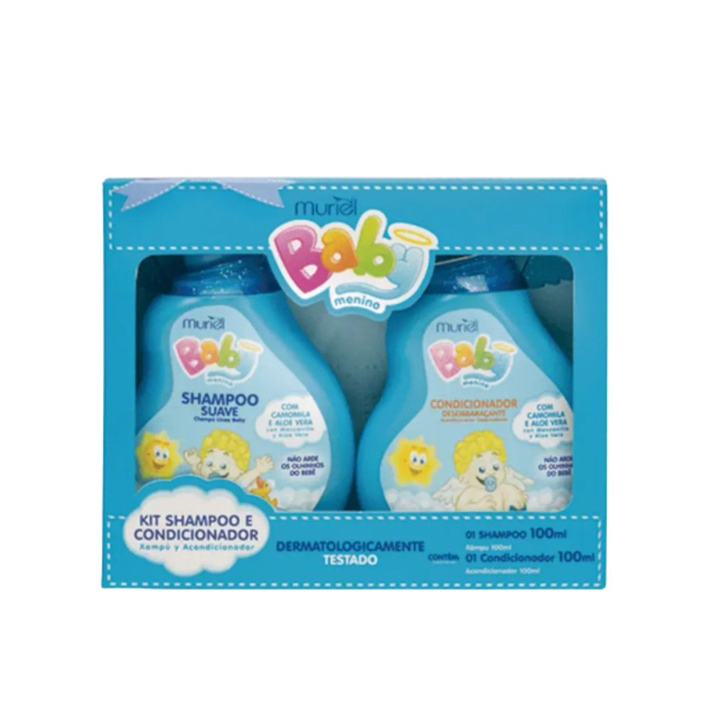 Kit Muriel Baby Menino SH+COND