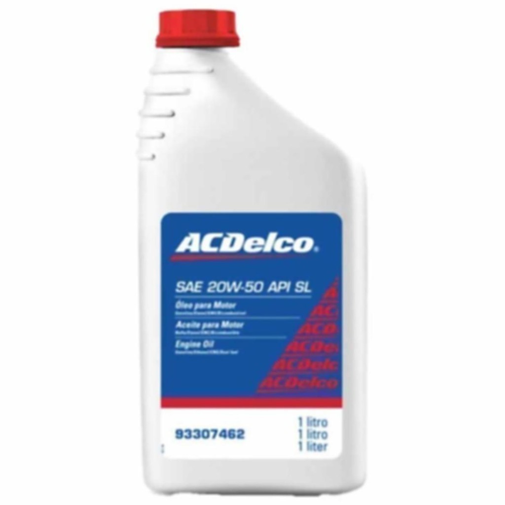 Óleo mineral motor SAE 20W50 API SL ACDelco 93307462 em Oferta na Shopee