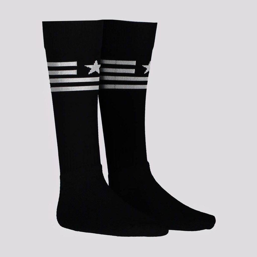 Meia Botafogo Esporte Escudo Preta
