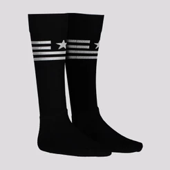 Meia Botafogo Esporte Escudo Preta