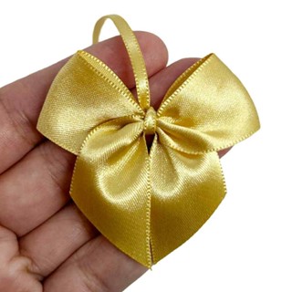 Natal Laço de Cetim n05 - COM FITA PARA AMARRAR 20 Unid. ideal para Presentes Lembrancinha em Oferta na Shopee