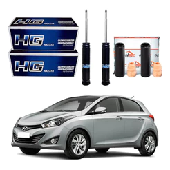 Kit Amortecedor Batente Traseiro Hb20 1.0 1.6 2012 A 2015