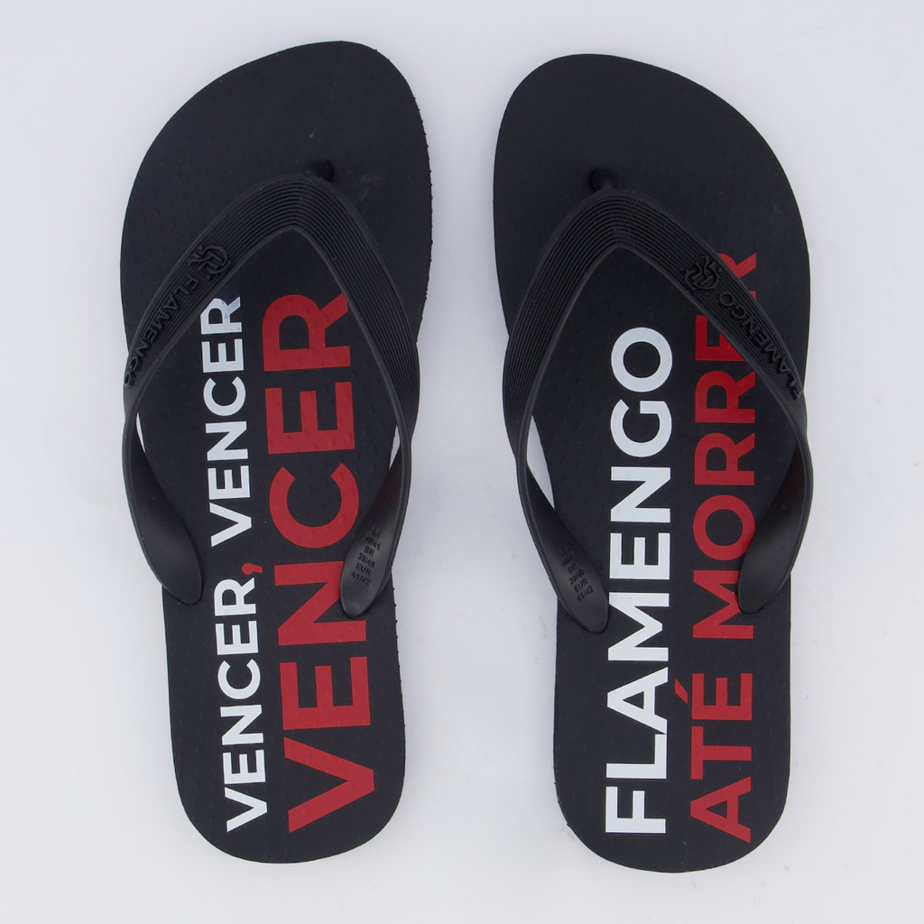 Chinelo Flamengo Vencer Preto em Oferta na Shopee