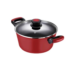 Caçarola Antiaderente para Indução 28 Cm Oxford Everyday Vermelha