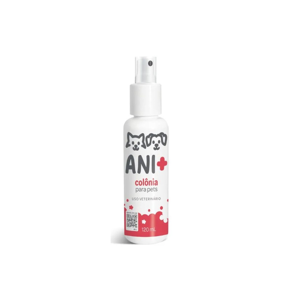 ANI+ Colônia Cães e Gatos 120ML Fragrância Suave  Após Banho em Oferta na Shopee