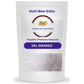 Sal Amargo 100% Natural - (Salamargo) - Sal de Epsom em Oferta na Shopee