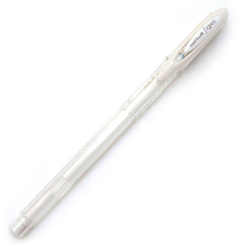 Caneta gel angelic signo 0.7mm UM-120AC Branca Uni-Ball em Oferta na Shopee