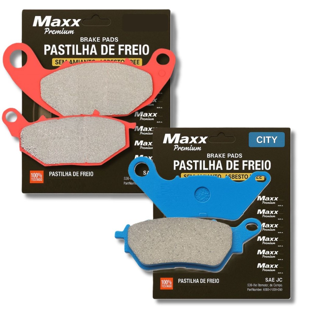 Kit Pastilhas de Freio Xmax 250 / Mt 03 / Yzf R3 / Xmax 300