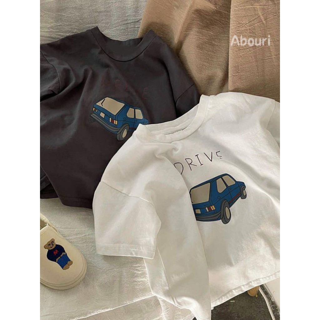 2026 verão solto coreano roupas infantis meninos crianças puro algodão fino manga curta camiseta bebê respirável dos des