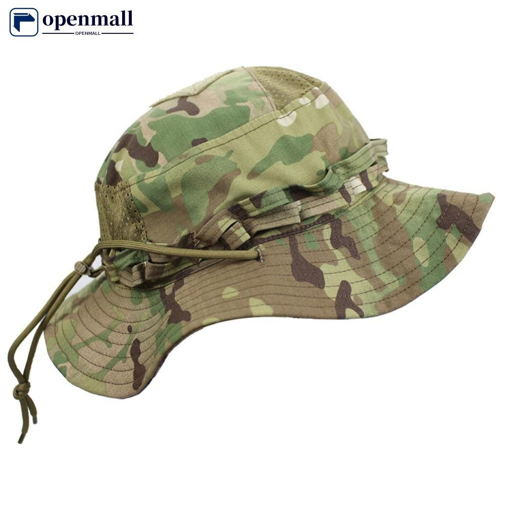 openmall Camuflagem Entusiastas Quadrado Boné Bonnie Bonés Benny Chapéus Multicam Pesca Ao Ar Livre De Sol H7X8