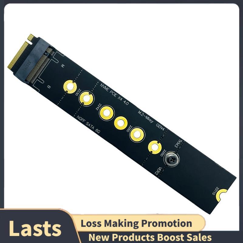 Placa Adaptadora M . 2 NVMe PCIe X4 4.0 Gen 4 Suporta Chave Para NGFF + SATA 2280 22110 SSDs Expansão De Alta Velocidade