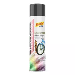 Tinta Spray Mundial Prime Metálica Grafite 400ml
