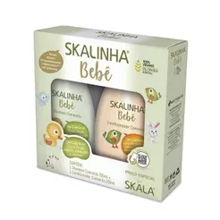 Shampoo + Condicionador Skalinha Bebê Camomila 200ml