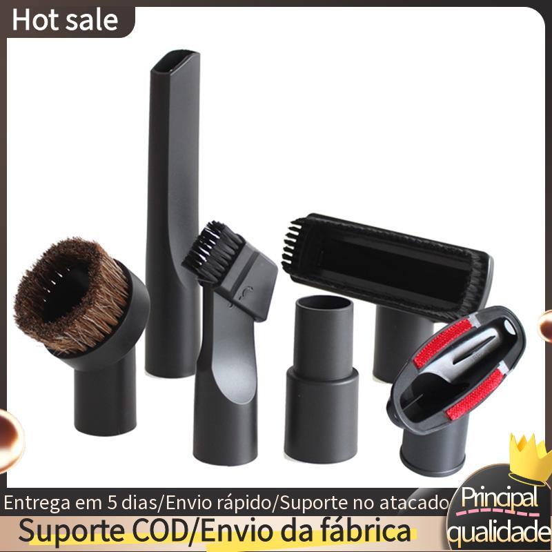 6 Pçs Universal Aspirador De Pó Escova Bocal Casa Fenda Escada Kit Ferramentas Para 32mm 35mm Acessórios