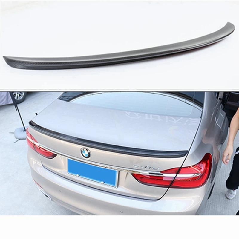 Para BMW Série 7 G11 G12 740i 750i 760i Sedan AC Estilo Fibra De Carbono Spoiler Traseiro Tronco Asa 2016-2021 FRP Forja