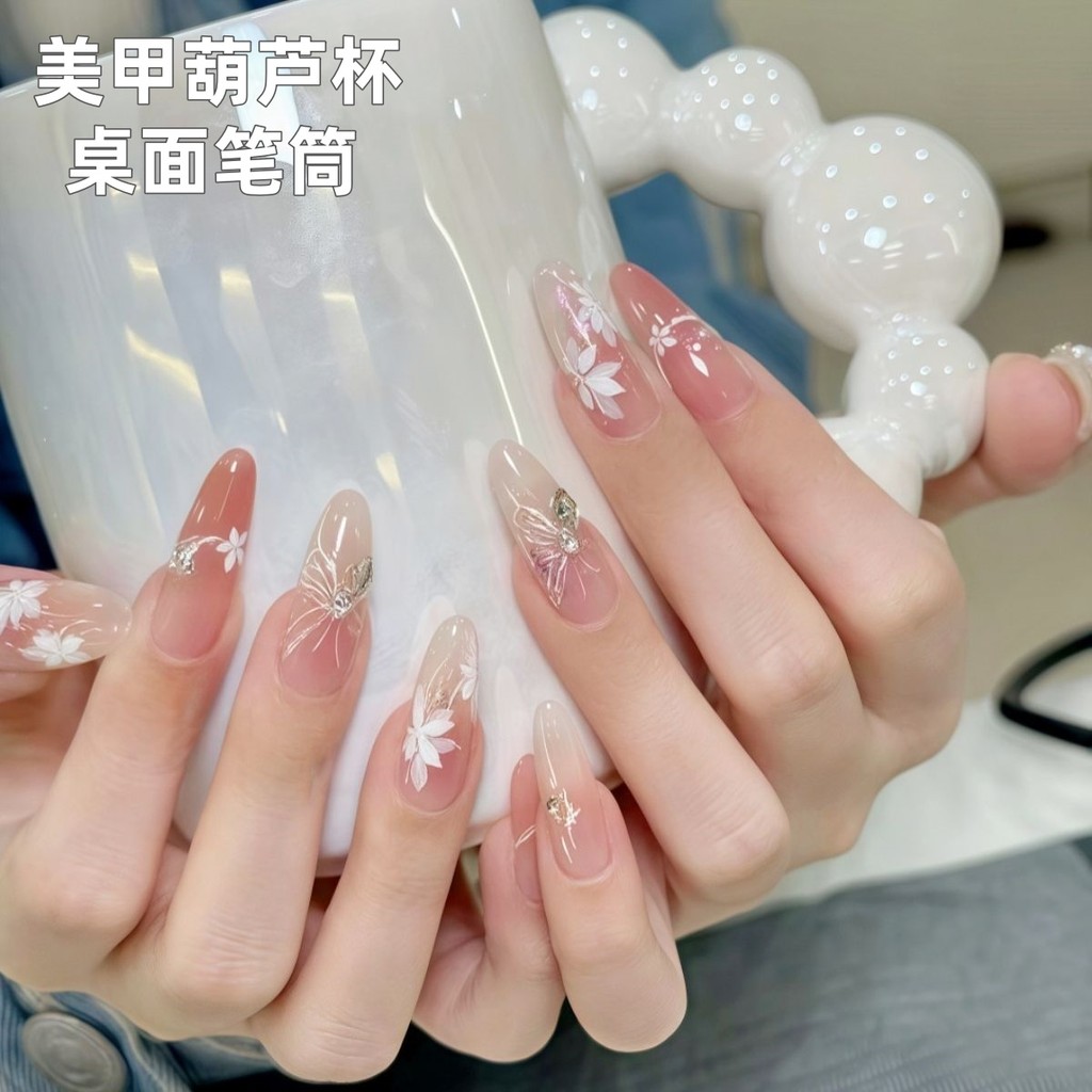Influenciador Manicure foto adereços copo caneca caneta titular Aurora cabaça copo Desktop organizar ferramenta de armaz