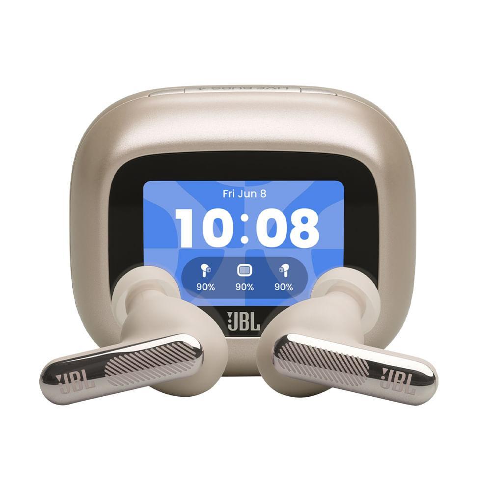 Fone JBL Live Beam 4 creme