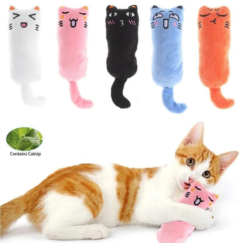Brinquedo para animais de estimação com som de farfalha, brinquedo com catnip, suprimentos para gatos, brinquedos fofos