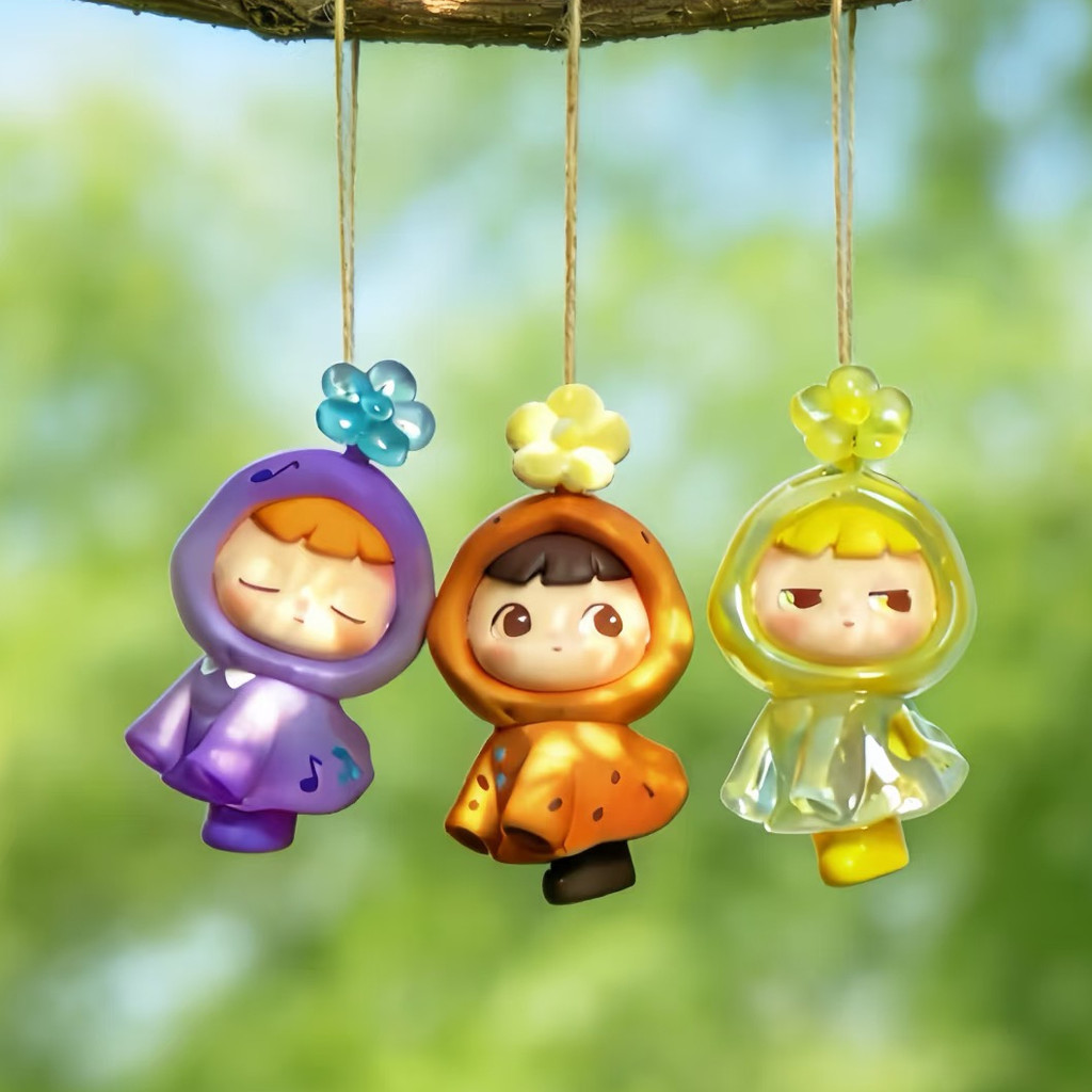 [Produto genuíno] Cimmy Flower Lala Series Cute Pellet Confirmado Mini Mão Boneca de Escritório Decoração Presente