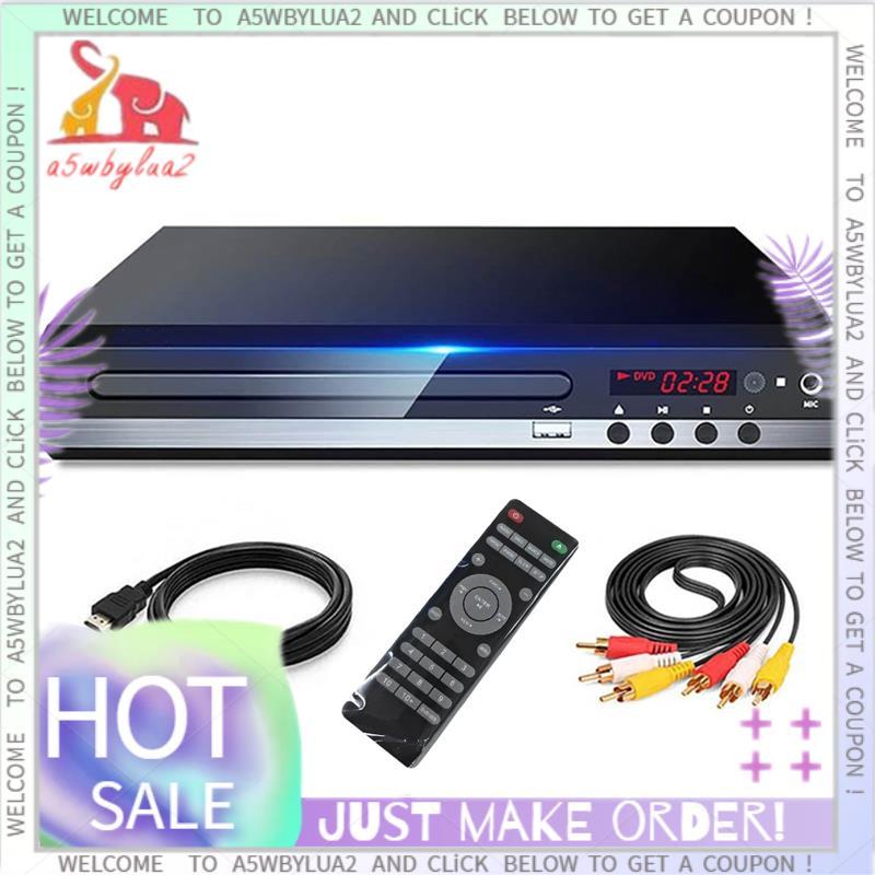 Leitor De DVD 1080P HD Home Player Box Para TV Todas As Regiões Grátis CD-Disk AV-Output EVD-Plugue Eua Preto
