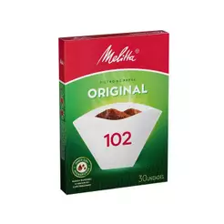Filtro de papel 102 caixa com 30 unidades Melitta