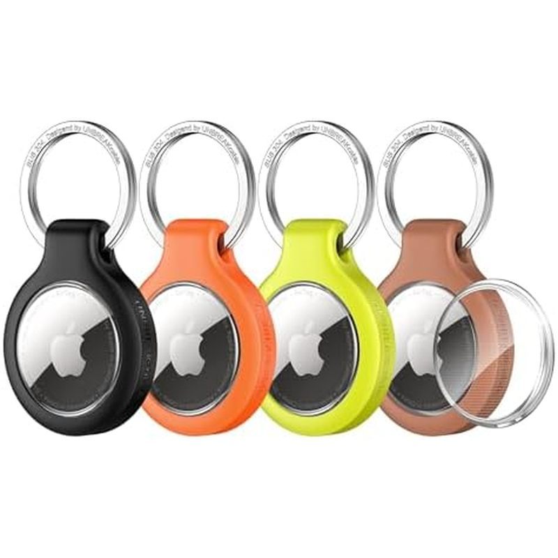 Suporte AirTag Inbreakcable Para Apple-Estojo Air Tag De 4 Pacotes [Ajuste Firme