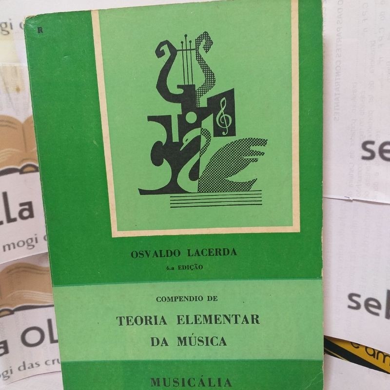 Compêndio de Teoria Elementar da Música autor Osvaldo Lacerda