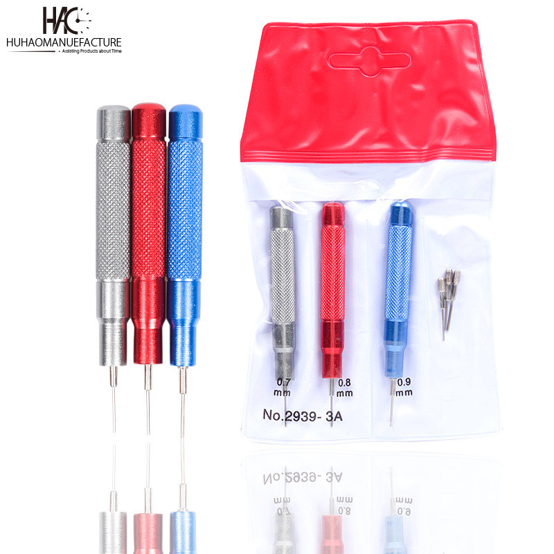 Ferramentas para reparo de relógios, punção de aço para pulseira de relógio, ferramenta para remover e ajustar o comprim